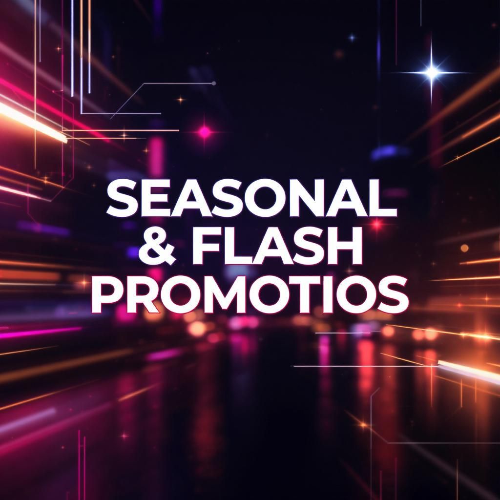 Seasonal & Flash Promotions